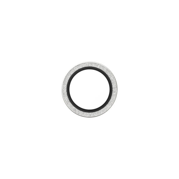 Camera Lens Protector Hoops for iPhone 17 Air, Glitter Silver, PanzerGlass