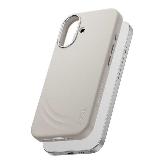 FLOW Case with MagSafe for iPhone 17, Vanilla, CARE