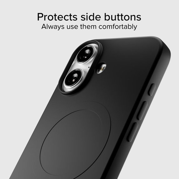 SBS - Instinct Mag Case Compatible with MagSafe for iPhone 17, black