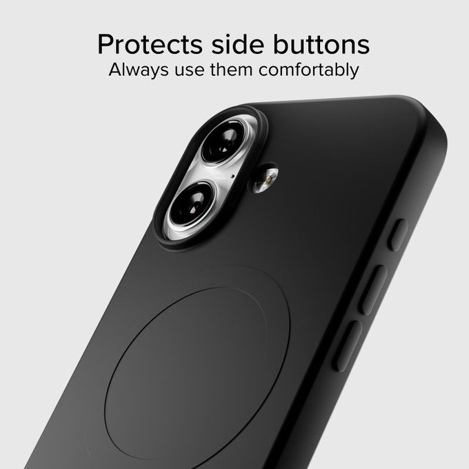 SBS - Instinct Mag Case Compatible with MagSafe for iPhone 17, black