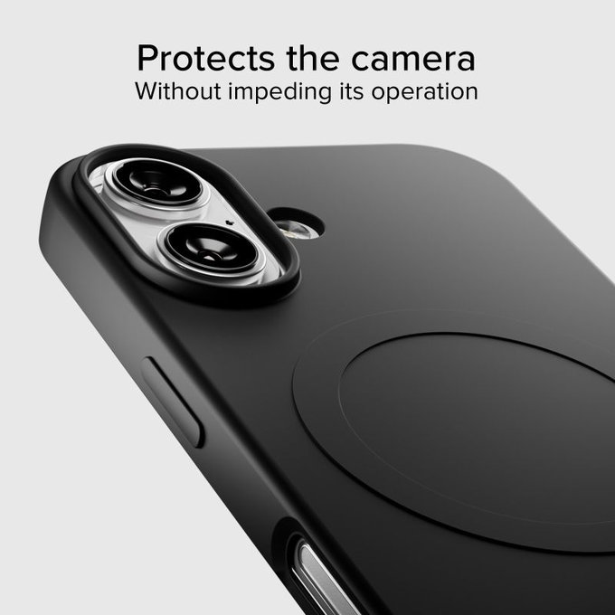 SBS - Instinct Mag Case Compatible with MagSafe for iPhone 17, black