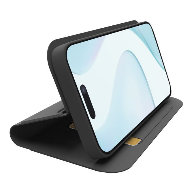 SBS - Book Wallet Smooth Case for iPhone 17, black