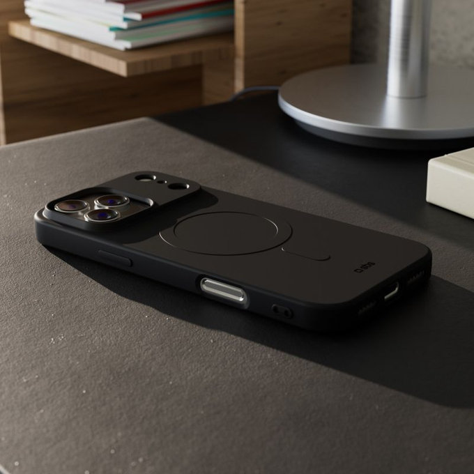 SBS - Instinct Mag Case Compatible with MagSafe for iPhone 17 Pro, black