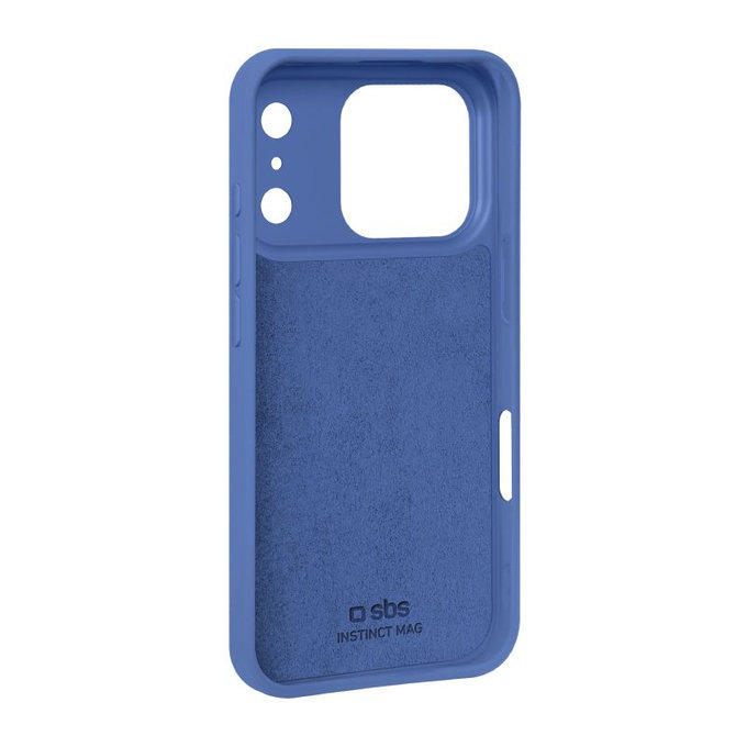 SBS - Instinct Mag Case Compatible with MagSafe for iPhone 17 Pro, blue