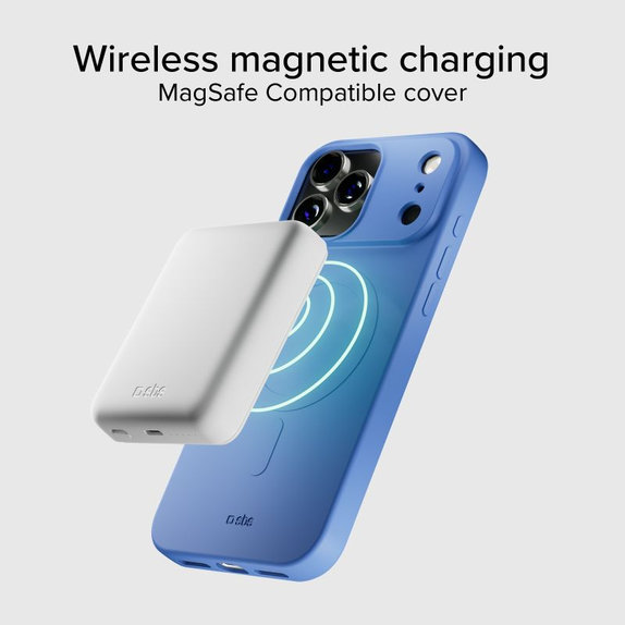 SBS - Instinct Mag Case Compatible with MagSafe for iPhone 17 Pro, blue