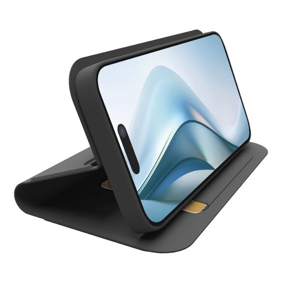 SBS - Book Wallet Smooth Case for iPhone 17 Air, black