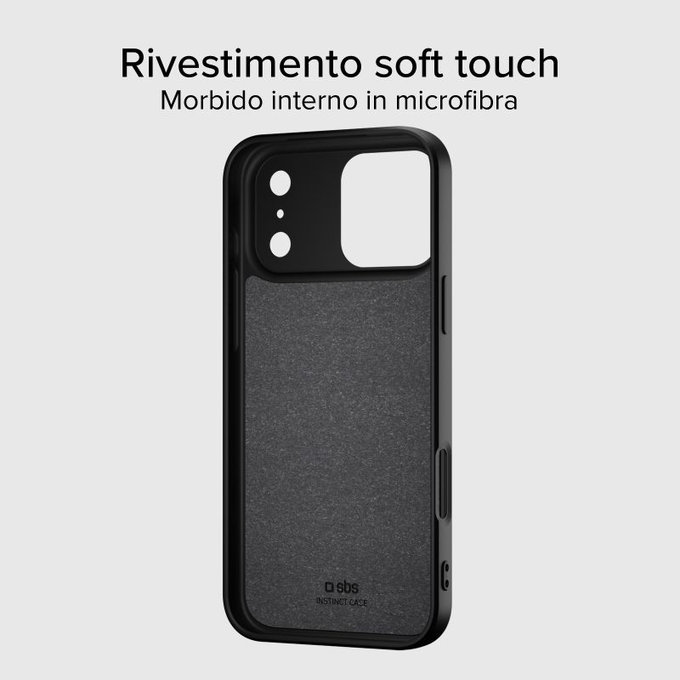 SBS - Instinct Mag Case Compatible with MagSafe for iPhone 17, pink