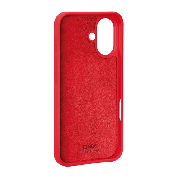 SBS - Instinct Mag Case Compatible with MagSafe for iPhone 17, red