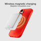 SBS - Instinct Mag Case Compatible with MagSafe for iPhone 17, red