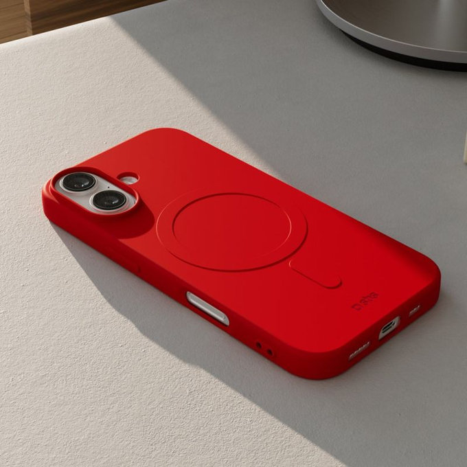 SBS - Instinct Mag Case Compatible with MagSafe for iPhone 17, red