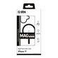 SBS - Mag Frame Case Compatible with MagSafe for iPhone 17, black