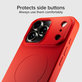 SBS - Instinct Mag Case Compatible with MagSafe for iPhone 17 Pro, red