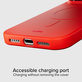 SBS - Instinct Mag Case Compatible with MagSafe for iPhone 17 Pro, red