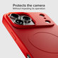 SBS - Instinct Mag Case Compatible with MagSafe for iPhone 17 Pro, red
