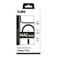 SBS - Mag Frame Case Compatible with MagSafe for iPhone 17 Pro, black