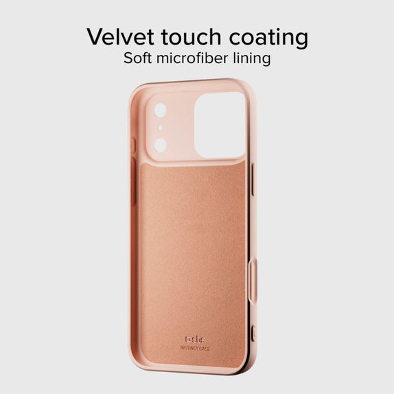 SBS - Instinct Mag Case Compatible with MagSafe for iPhone 17 Pro Max, pink