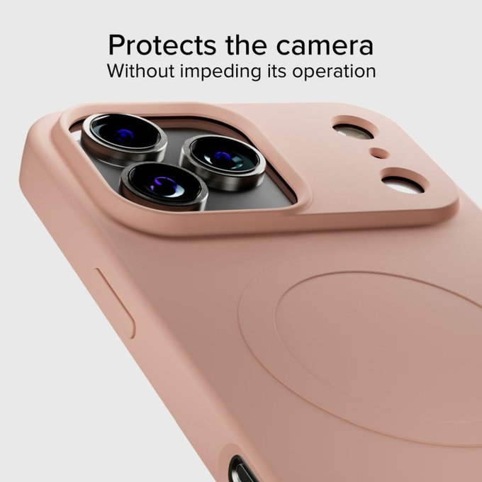 SBS - Instinct Mag Case Compatible with MagSafe for iPhone 17 Pro Max, pink