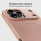 SBS - Instinct Mag Case Compatible with MagSafe for iPhone 17 Pro Max, pink