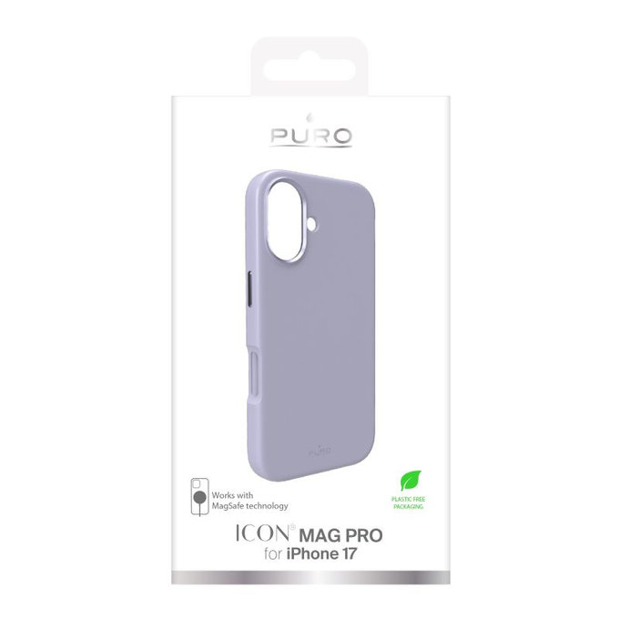 PURO - ICON MAG PRO Case with MagSafe for iPhone 17, pink