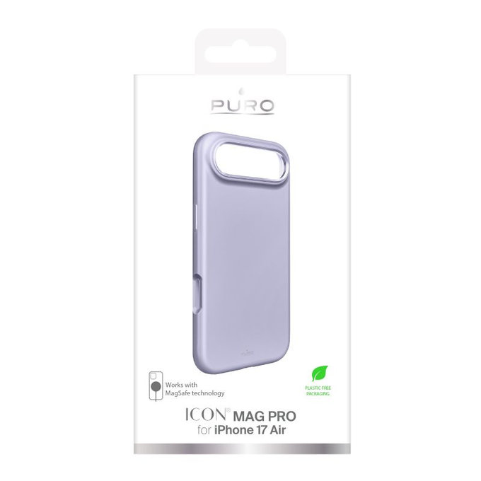 PURO - ICON MAG PRO Case with MagSafe for iPhone Air, pink