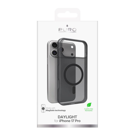 PURO - DAYLIGHT Case with MagSafe for iPhone 17 Air, Petroleum Green