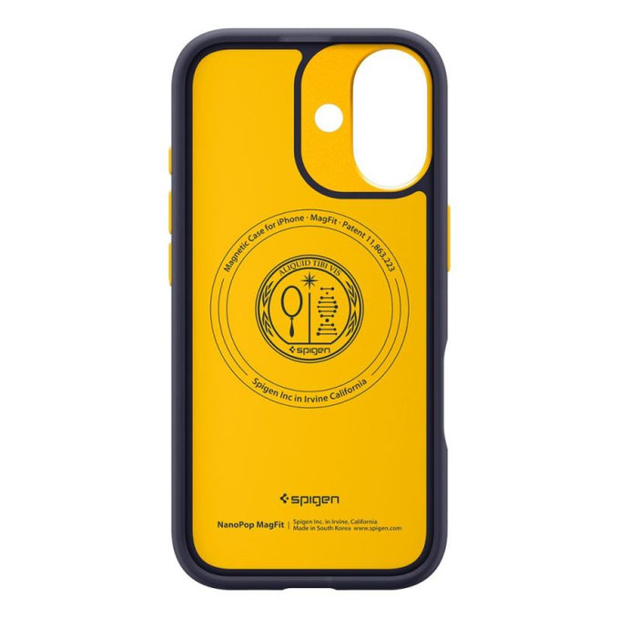 Spigen - Nano Pop Case with MagSafe for iPhone 17, blueberry Navy