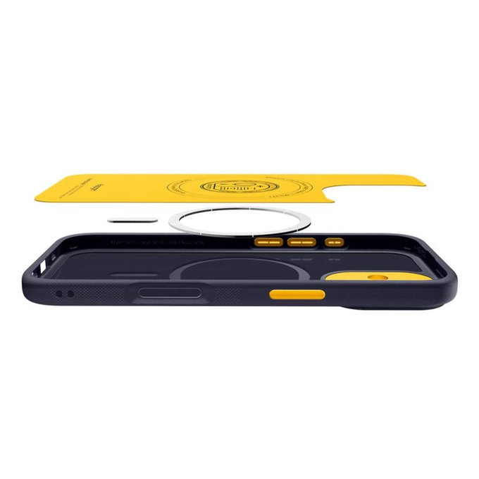 Spigen - Nano Pop Case with MagSafe for iPhone 17, blueberry Navy