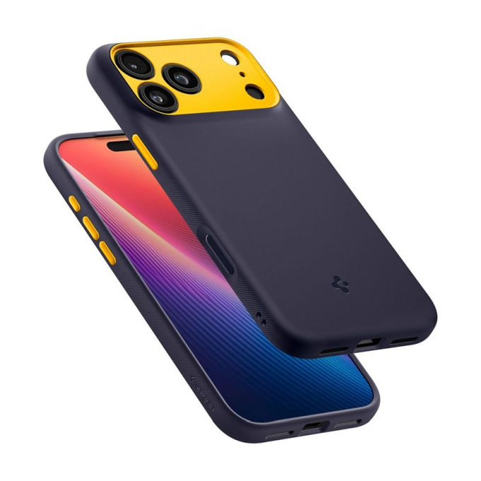Spigen - Nano Pop Case with MagSafe for iPhone 17 Pro, Blueberry Navy