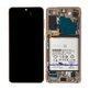 Samsung Galaxy S21 G991B - LCD Display + Touch Screen + Frame + Battery (Violet) - GH82-27254B Genuine Service Pack