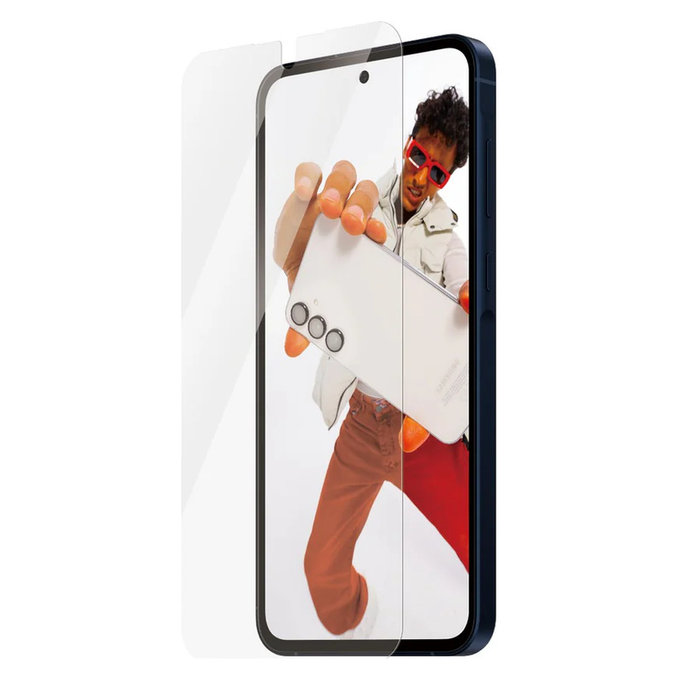 Tempered Glass UWF with Applicator for Samsung Galaxy A56 5G, Clear, SAFE by PanzerGlass