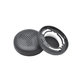 Replacement Ear Pads for AKG Y500, Memory foam + PU leather, Black, 1 pair