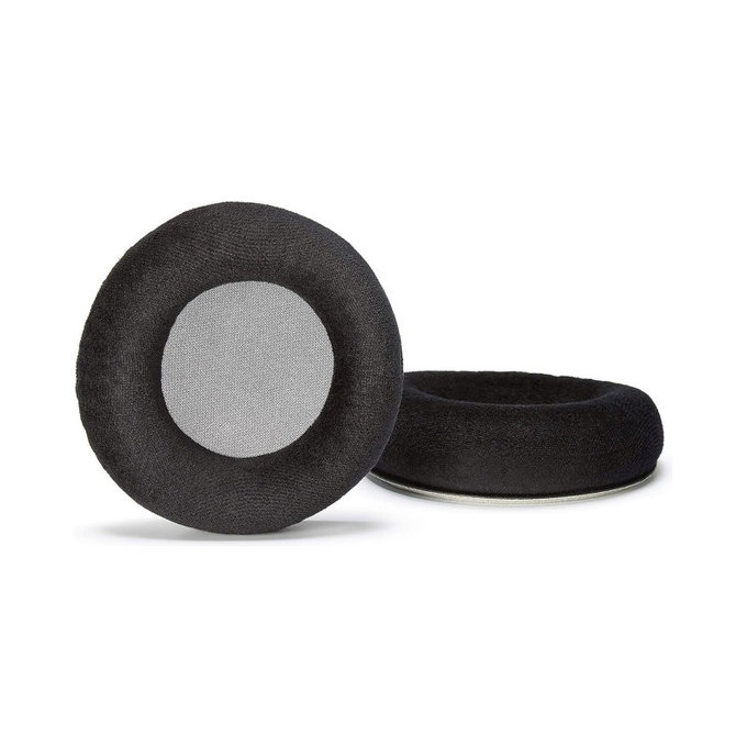 Replacement Ear Pads for AKG K701, K702, Q701, Q702, K601, K612, K712, Foam + Velour, Black, 1 pair
