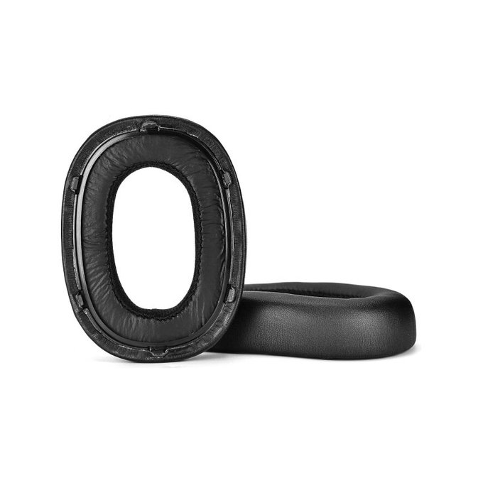 Replacement Ear Pads for AKG N700NC, Memory foam + PU leather, Black, 1 pair