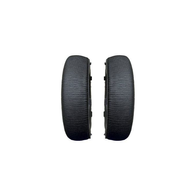 Replacement Ear Pads for AKG Y600NC, Memory foam + PU leather, Black, 1 pair