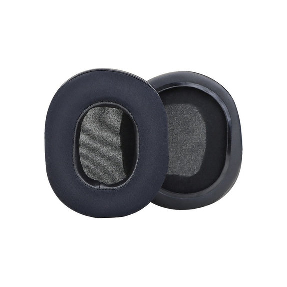 Replacement Ear Pads for Audio-Technica ATH-M50, Foam + Leather, Black, Cooling Gel, 1 pair