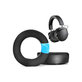 Replacement Ear Pads for Beyerdynamic DT440, DT660, DT990 Pro, Memory foam + Leather + Textile + Cooling Gel, Black, 1 pair