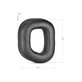 Replacement Ear Pads for Corsair HS80, Memory foam + PU leather, Black, 1 pair