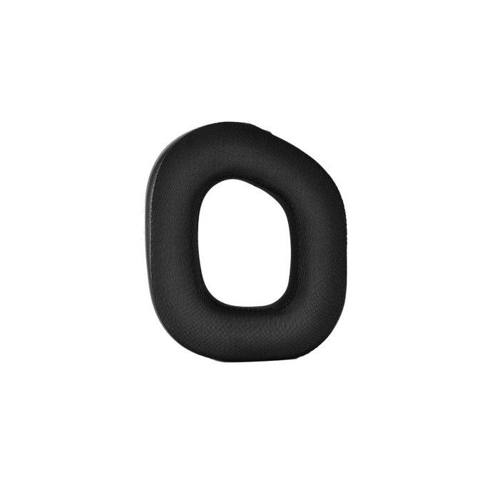 Replacement Ear Pads for Corsair HS80, Memory foam + Textile, Black, Cooling Gel, 1 pair