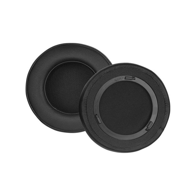 Replacement Ear Pads for Corsair Virtuoso RGB, Memory foam + PU leather, Black, 1 pair