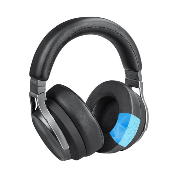 Replacement Ear Pads for Corsair Virtuoso RGB, Memory foam + Textile, Black, Cooling Gel, 1 pair