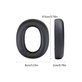 Replacement Ear Pads for Edifier W860NB Pro, WH950NB, Memory foam + Leather, Black, 1 pair