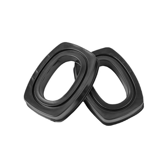 Replacement Ear Pads for Howard Leight Impact, Memory foam + Leather, Black, Cooling Gel, 1 pair