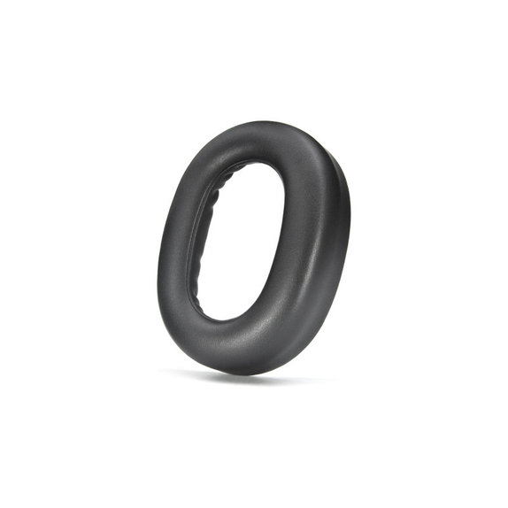 Replacement Ear Pads for Jabra Evolve2 85 UC/MS, Memory foam + Leather, Black, 1 pair