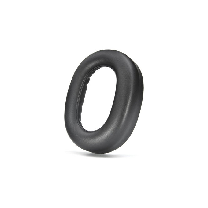 Replacement Ear Pads for Jabra Evolve2 85 UC/MS, Memory foam + Leather, Black, 1 pair
