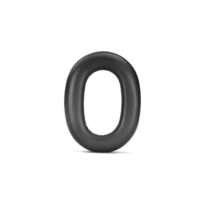 Replacement Ear Pads for Jabra Evolve2 85 UC/MS, Memory foam + Leather, Black, 1 pair