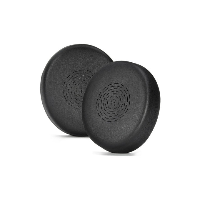 Replacement Ear Pads for Jabra Evolve2 50, 55, Memory foam + PU leather, Black, 1 pair