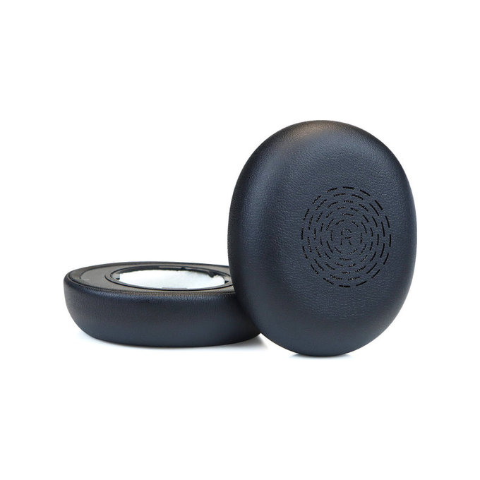 Replacement Ear Pads for Jabra Evolve2 65 UC/MS (Flex), Memory foam + PU leather, Black, 1 pair