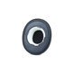 Replacement Ear Pads for Jabra Evolve2 65 UC/MS (Flex), Memory foam + PU leather, Black, 1 pair