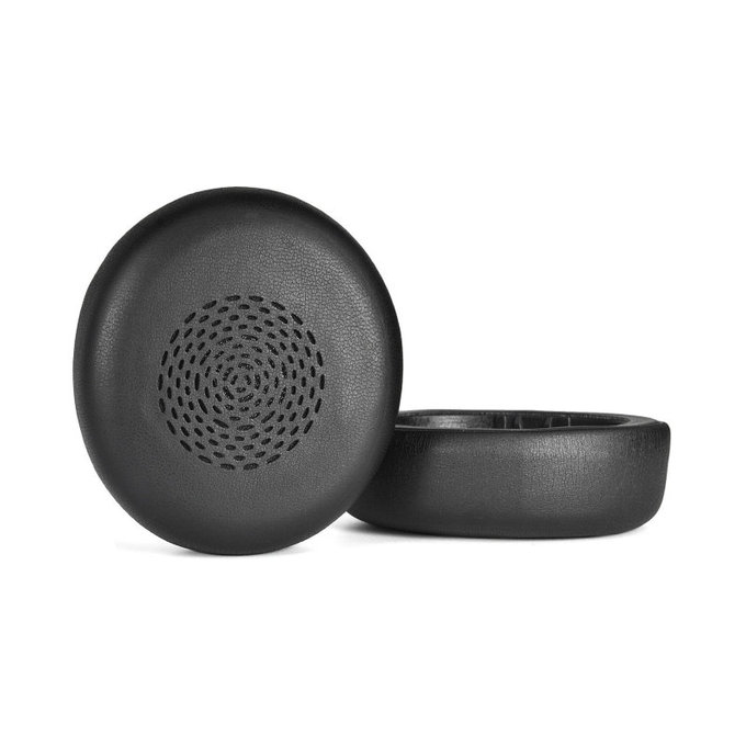Replacement Ear Pads for Jabra Evolve 2 75 UC/MS, Memory foam + PU leather, Black, 1 pair