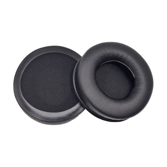 Replacement Ear Pads for JBL Synchros E50BT, Memory foam + PU leather, Black, 1 pair